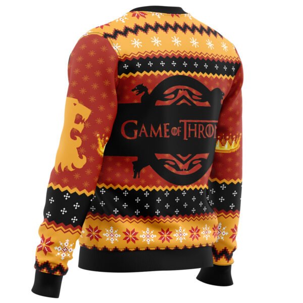 Game Of Thrones House Lannister Ugly Christmas Sweater