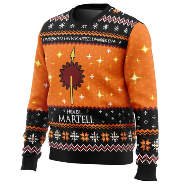 Game Of Thrones House Martell Ugly Christmas Sweater