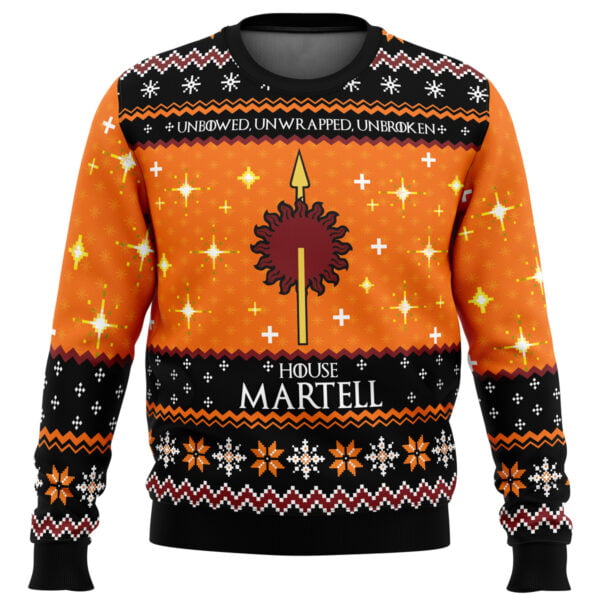 Game Of Thrones House Martell Ugly Christmas Sweater