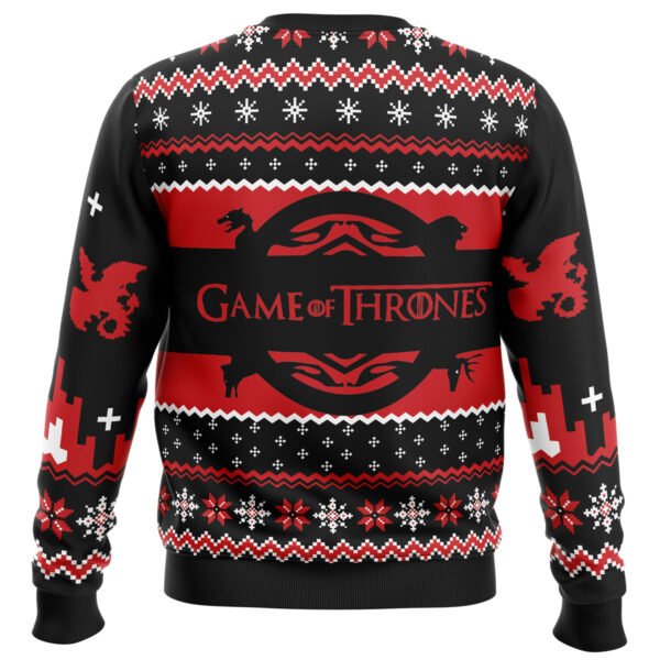 Game Of Thrones House Targaryen Ugly Christmas Sweater