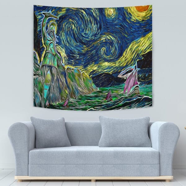 Game Of Thrones Starry Night Braavos Tapestry