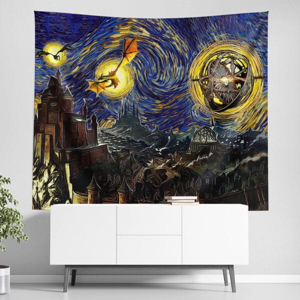 Game Of Thrones Starry Night Tapestry