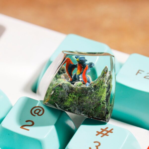 Garchomp Pokemon Artisan Keycap