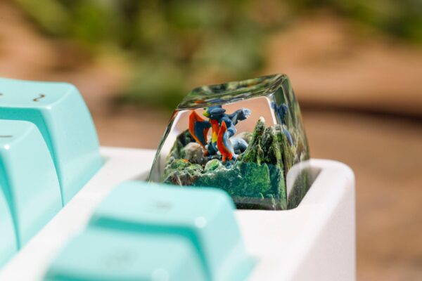 Garchomp Pokemon Artisan Keycap