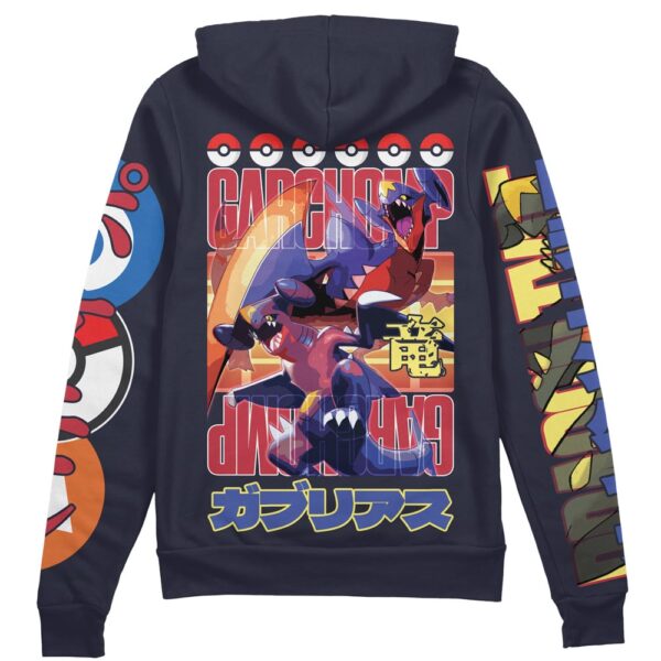 Garchomp Pokemon Streetwear Zip Hoodie Jacket