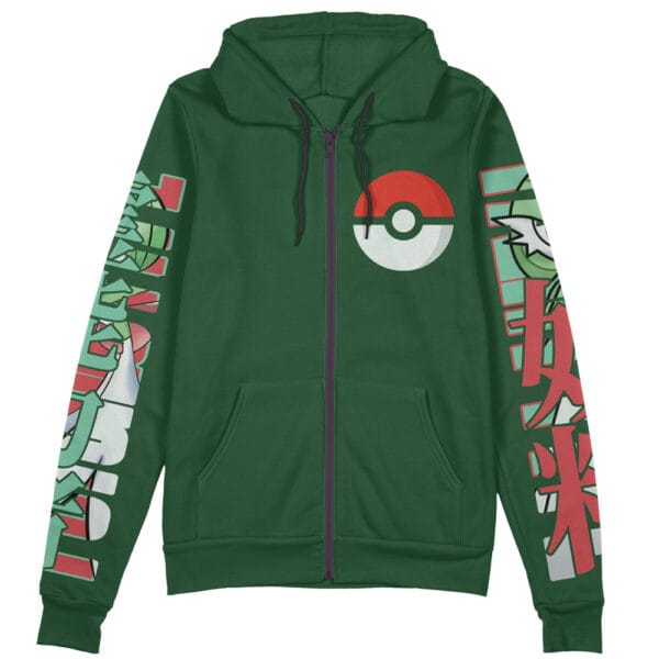 Gardevoir Pokemon Streetwear Zip Hoodie Jacket