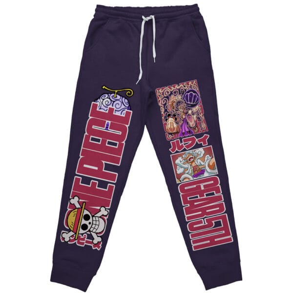 Gear 5Th Luffy One Piece Streetwear Sweatpants