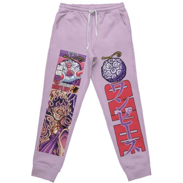 Gear 5Th Luffy V2 One Piece Streetwear Sweatpants