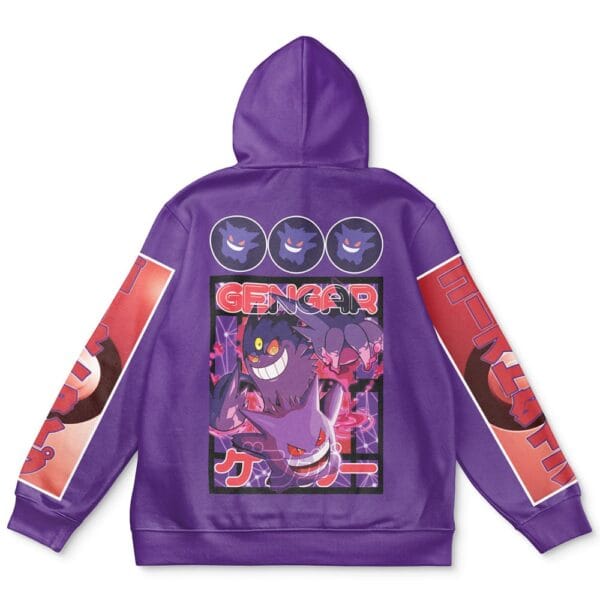 Gengar Pokemon Streetwear Hoodie