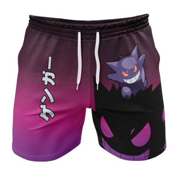 Gengar Shadow Pokemon Gym Shorts