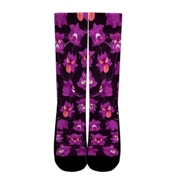 Gengar Socks Costume Pokemon Anime Socks Pattern