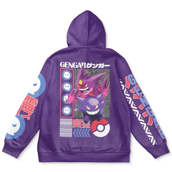 Gengar V3 Pokemon Streetwear Hoodie