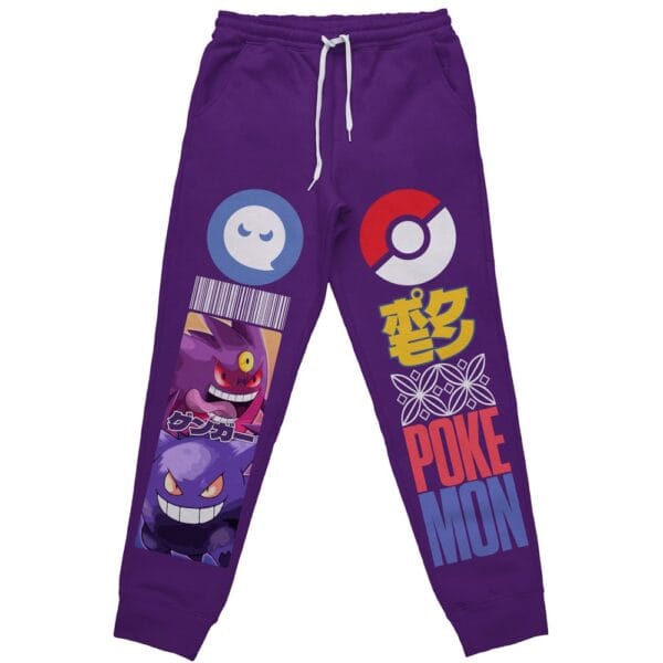 Gengar V3 Pokemon Streetwear Sweatpants