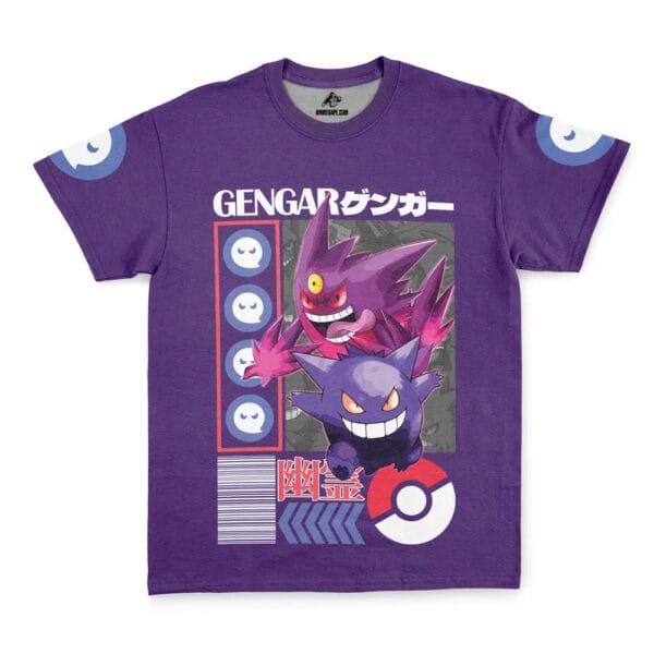 Gengar V3 Pokemon Streetwear T Shirt