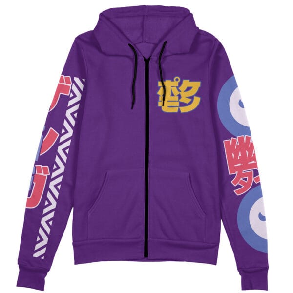 Gengar V3 Pokemon Streetwear Zip Hoodie Jacket