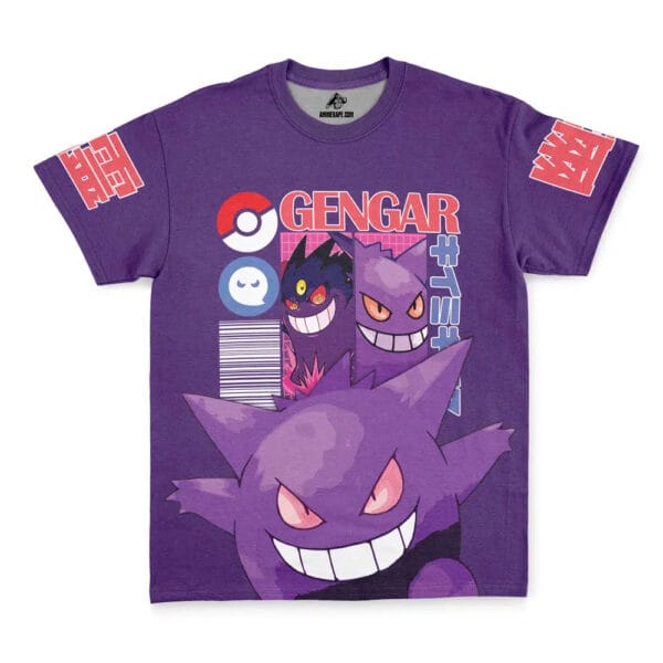 Gengar V4 Pokemon Streetwear T Shirt