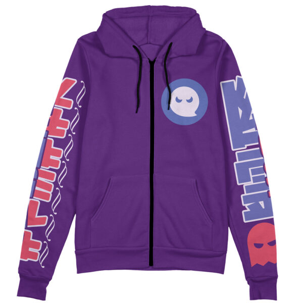 Gengar V4 Pokemon Streetwear Zip Hoodie Jacket