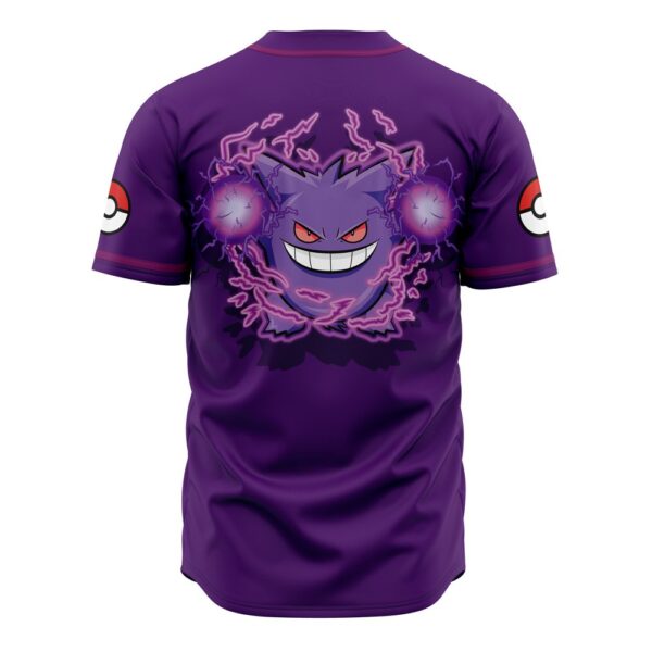 Gengars Pokemon Baseball Jersey