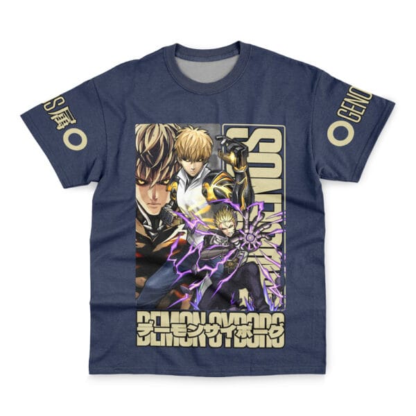 New Anime Genos One Punch Man Streetwear Tshirt