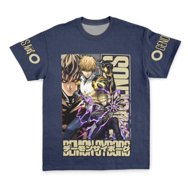 New Anime Genos One Punch Man Streetwear Tshirt