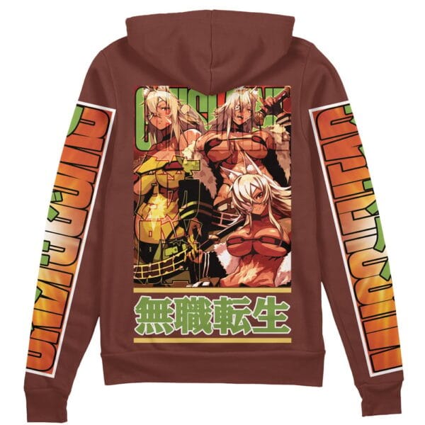 Ghislaine Dedoldia Mushoku Tensei Streetwear Zip Hoodie Jacket