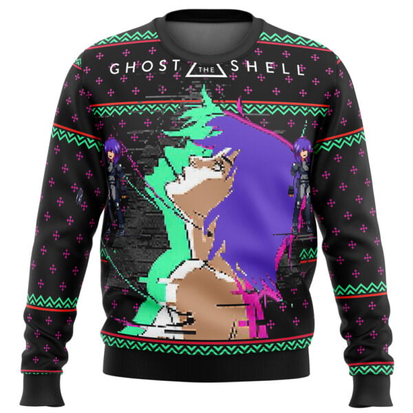 Ghost In The Shell Major Ugly Christmas Sweater