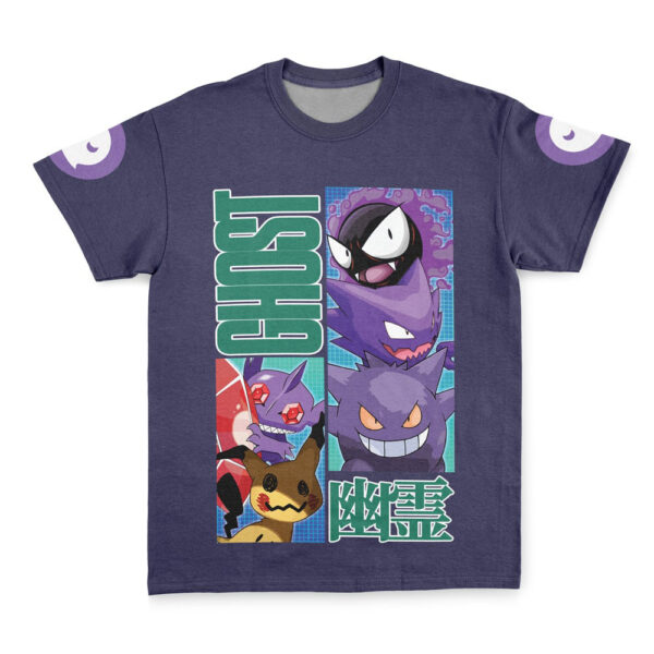 Ghost Type Pokemon Streetwear T Shirt