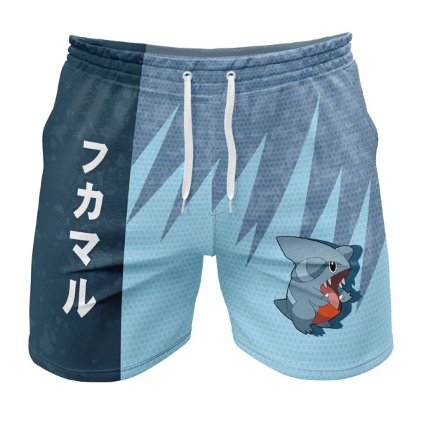 Gible Classic Pokemon Gym Shorts