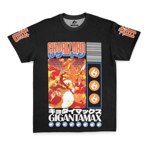 Gigantamax Charizard Pokemon Streetwear T Shirt