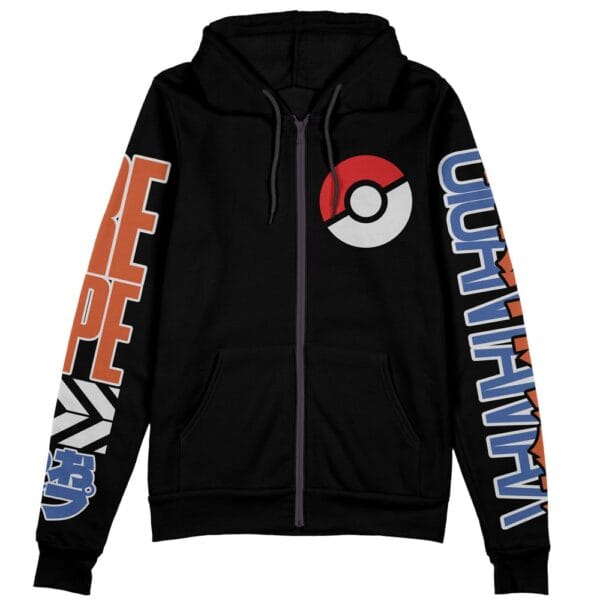 Gigantamax Charizard Pokemon Streetwear Zip Hoodie Jacket