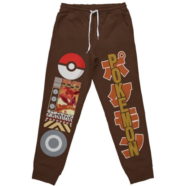 Gigantamax Eevee Pokemon Streetwear Sweatpants