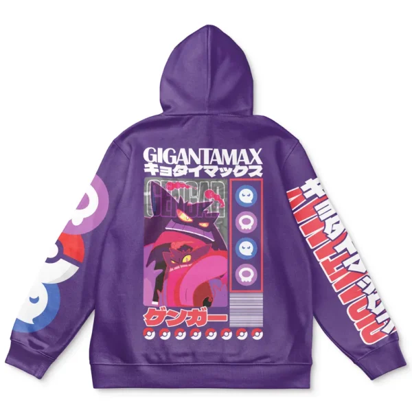 Gigantamax Gengar Pokemon Streetwear Hoodie