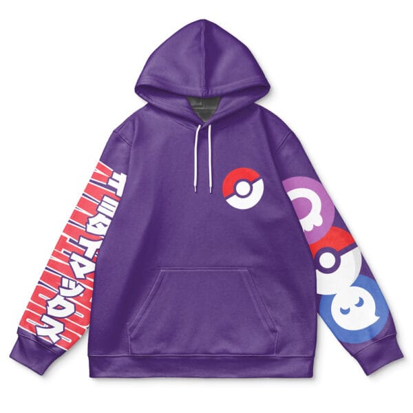 Gigantamax Gengar Pokemon Streetwear Hoodie