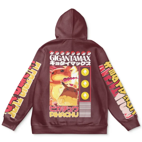 Gigantamax Pikachu Pokemon Streetwear Hoodie