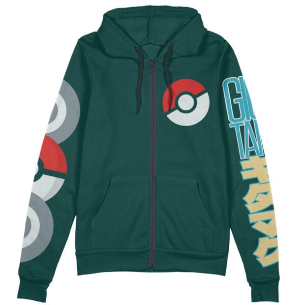 Gigantamax Snorlax Pokemon Streetwear Zip Hoodie Jacket