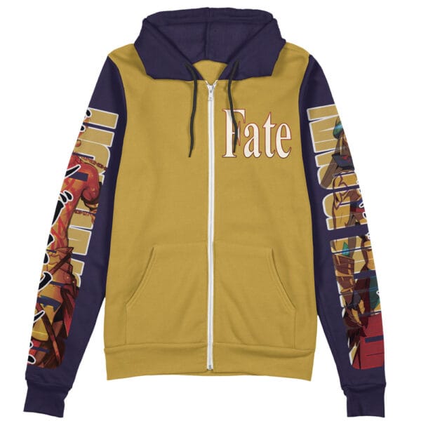 Gilgamesh Fate Series Streetwear Zip Hoodie Jacket