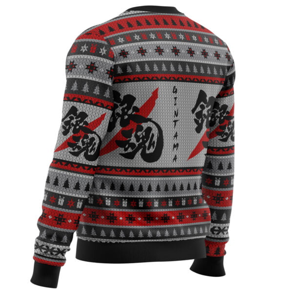 Anime Gintama Shinsuke And Gintoki Ugly Christmas Sweater