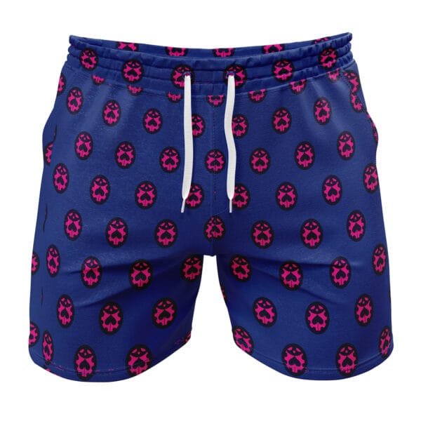 New Anime Giorno Giovanna Jojos Bizarre Adventure Gym Shorts