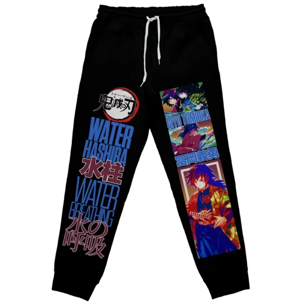 Giyu Tomioka V3 Demon Slayer Streetwear Sweatpants