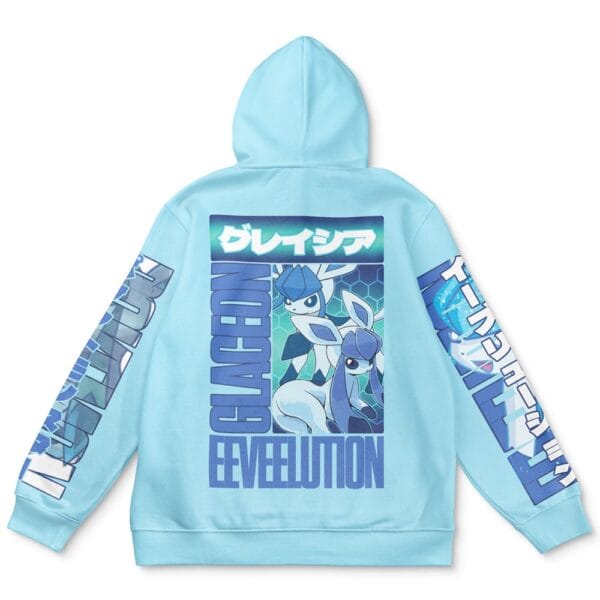 Glaceon Pokemon Streetwear Hoodie