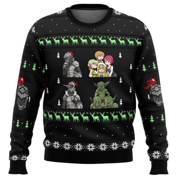 Anime Goblin Slayer Sprites Ugly Christmas Sweater