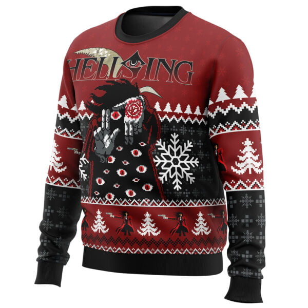 God With Us Hellsing Ugly Christmas Sweater