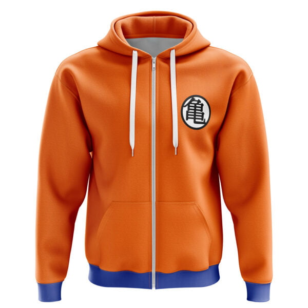 Goku Kame Kai Dragon Ball Z Zip Hoodie Jacket