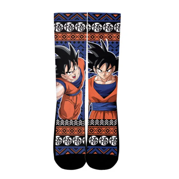 Goku Socks Dragon Ball Custom Ugly Christmas Anime Socks
