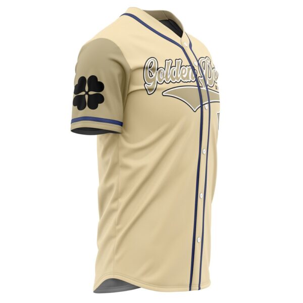 Golden Dawn Black Clover Baseball Jersey