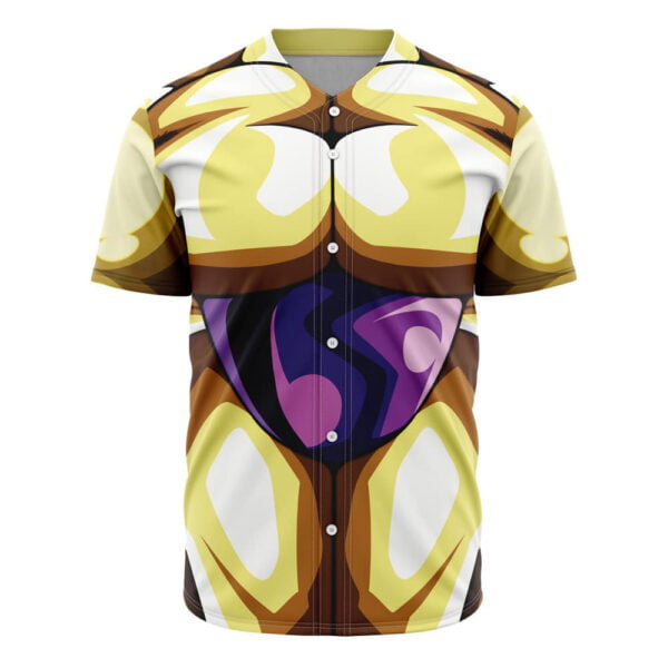 Golden Frieza 3D Skin Cosplay Dragon Ball Super Baseball Jersey