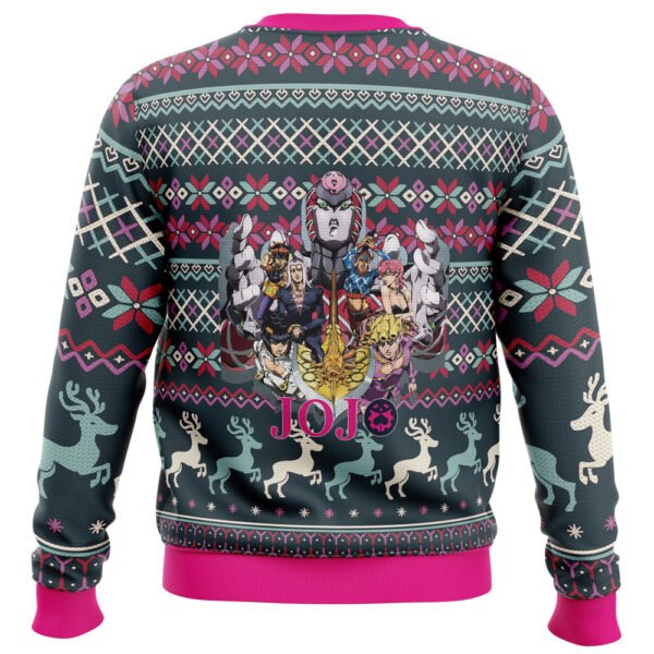 Anime Golden Wind Jojos Bizarre Adventure Ugly Christmas Sweater Anime