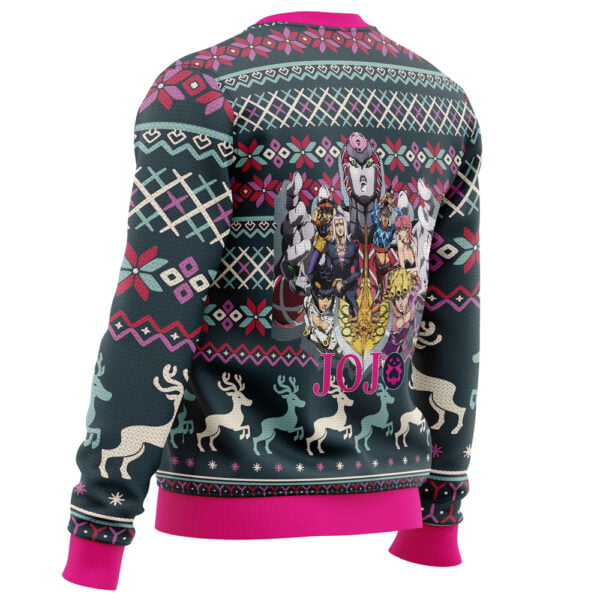 Anime Golden Wind Jojos Bizarre Adventure Ugly Christmas Sweater Anime