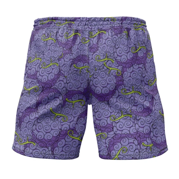 Gomu Gomu No Mi Luffy Devil Fruit One Piece Gym Shorts