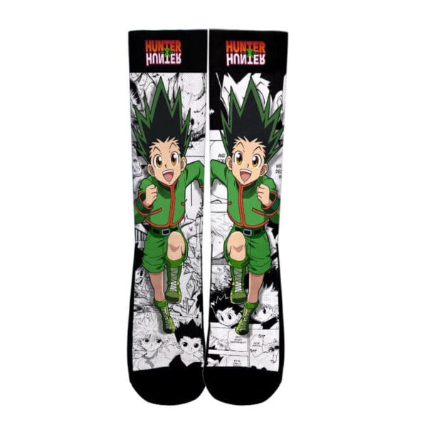 Anime Gon Freecss Socks Hunter X Hunter Anime Socks Mix Manga